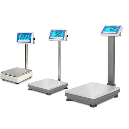15000 G, .5 G, Counting Bench Scale, 11x13 Base, Bi-Directional RS232, Rechargeable Battery